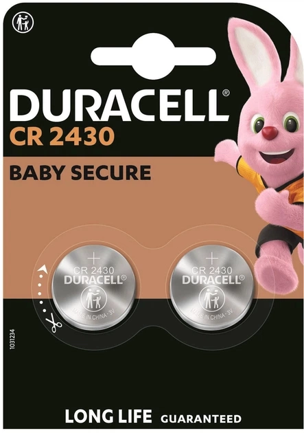 Duracell 152090  Einwegbatterie  CR2430  Lithium  3