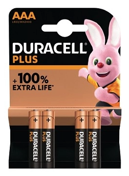 Duracell Batterie MinistiloAAA Plus Power Boost