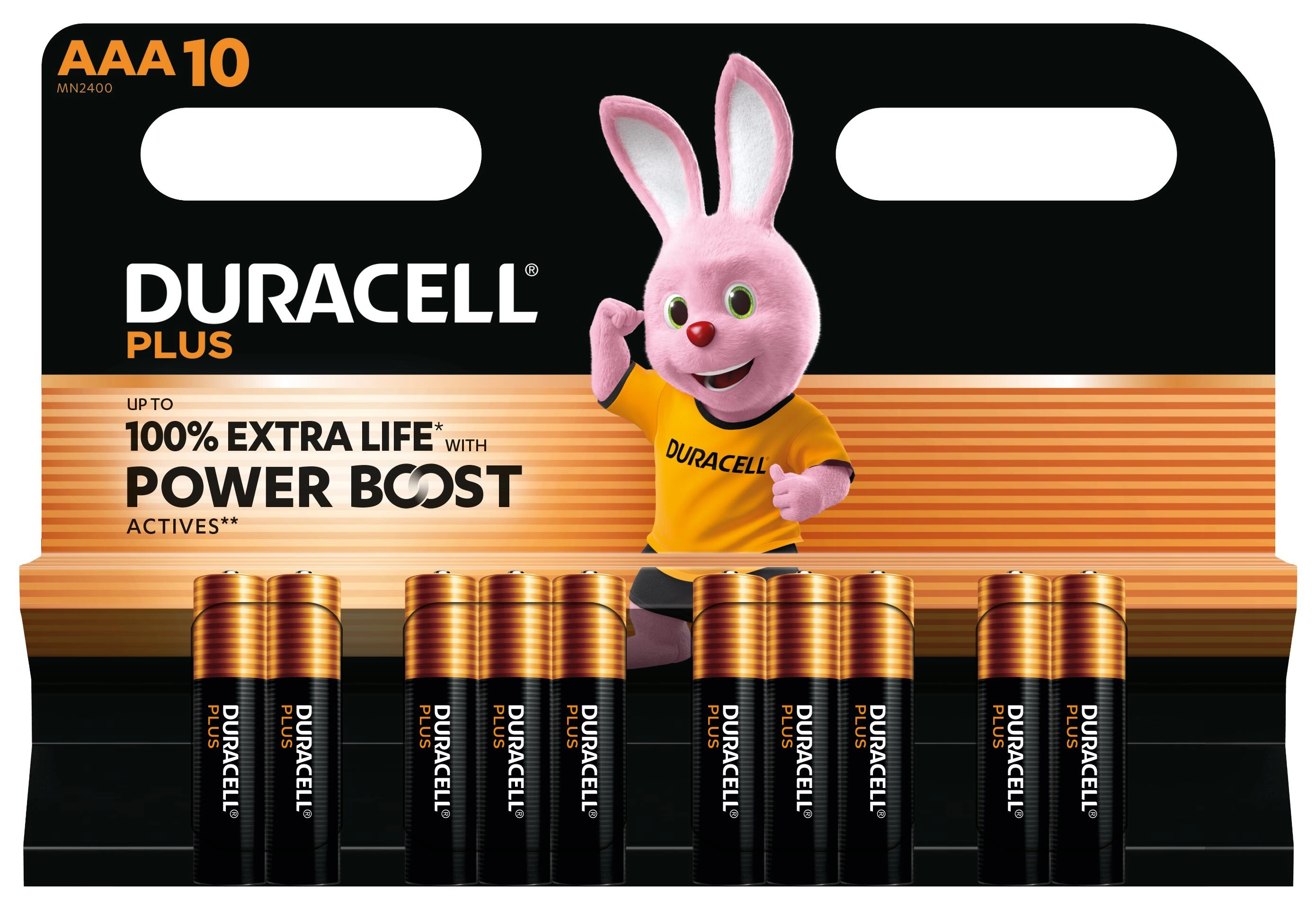 Duracell Plus Boost MN2400 BL10 AAA