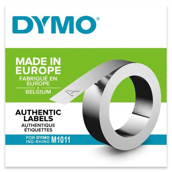 Dymo embossing tape aluminum sticking 12mmx3