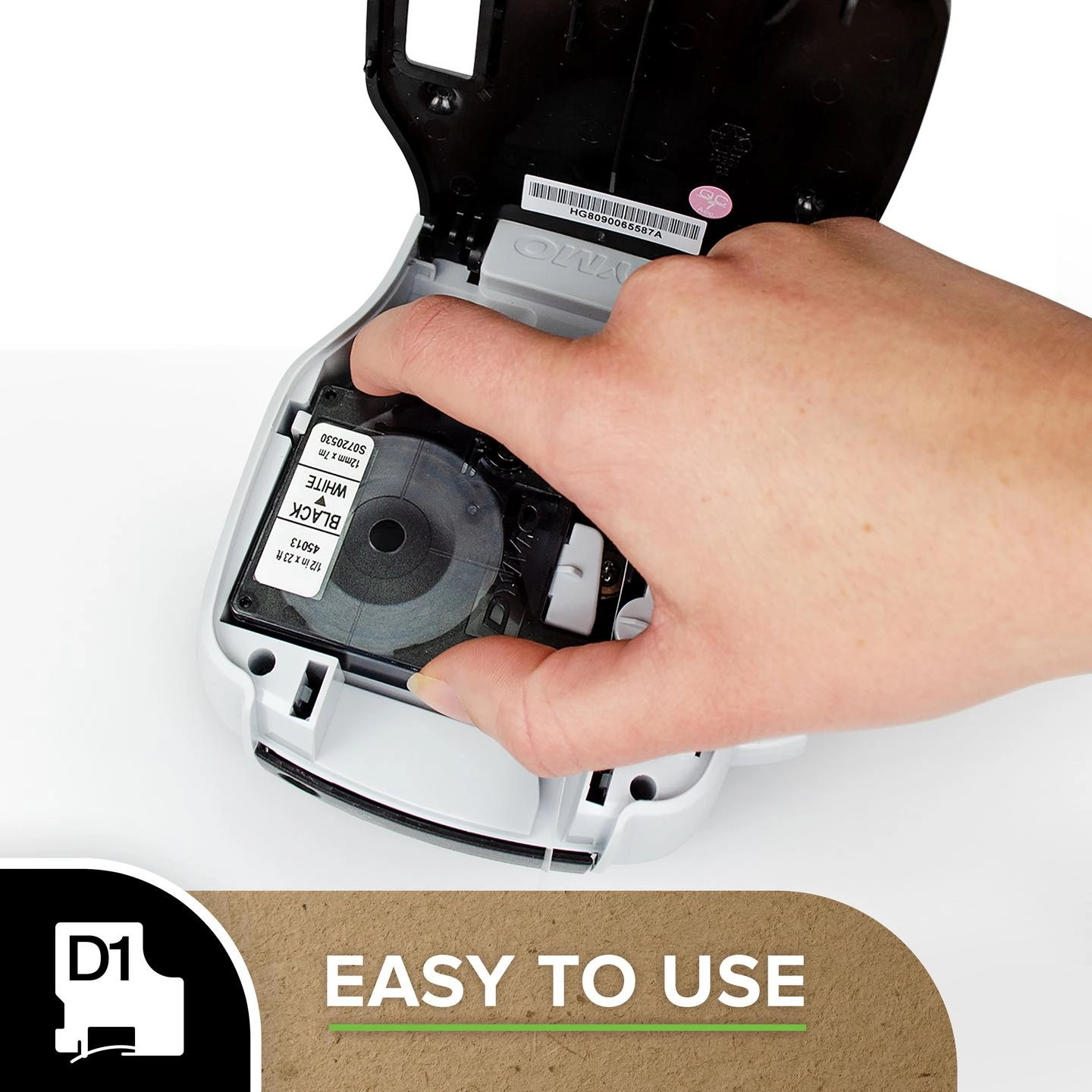 DYMO Authentic D1 Labels Black Print