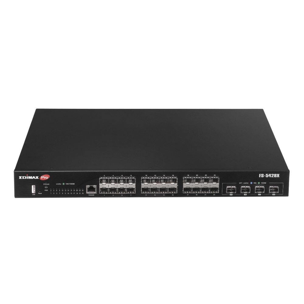 EDIMAX Switch 24 Gigabit SFP-Ports +