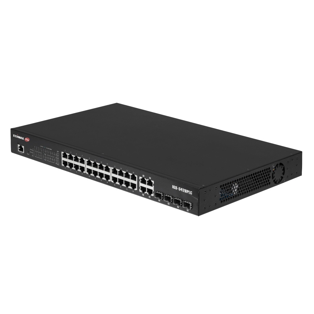EDIMAX Switch Industrial 28-Port Gig. PoE+