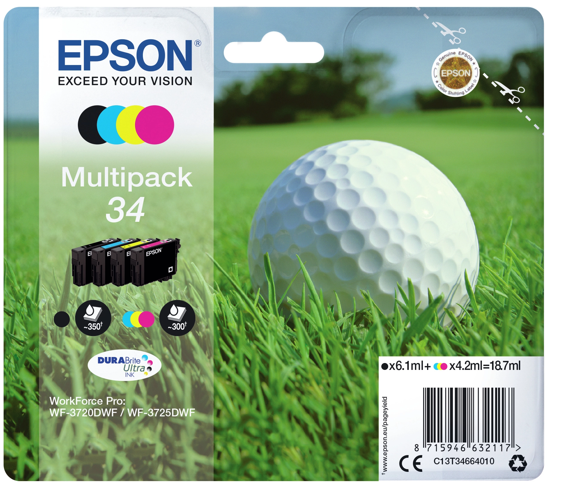 Epson Golf ball 34 DURABrite Ultra