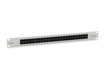 Equip 19" Patchpanel 50xRJ45 Cat3 UTP