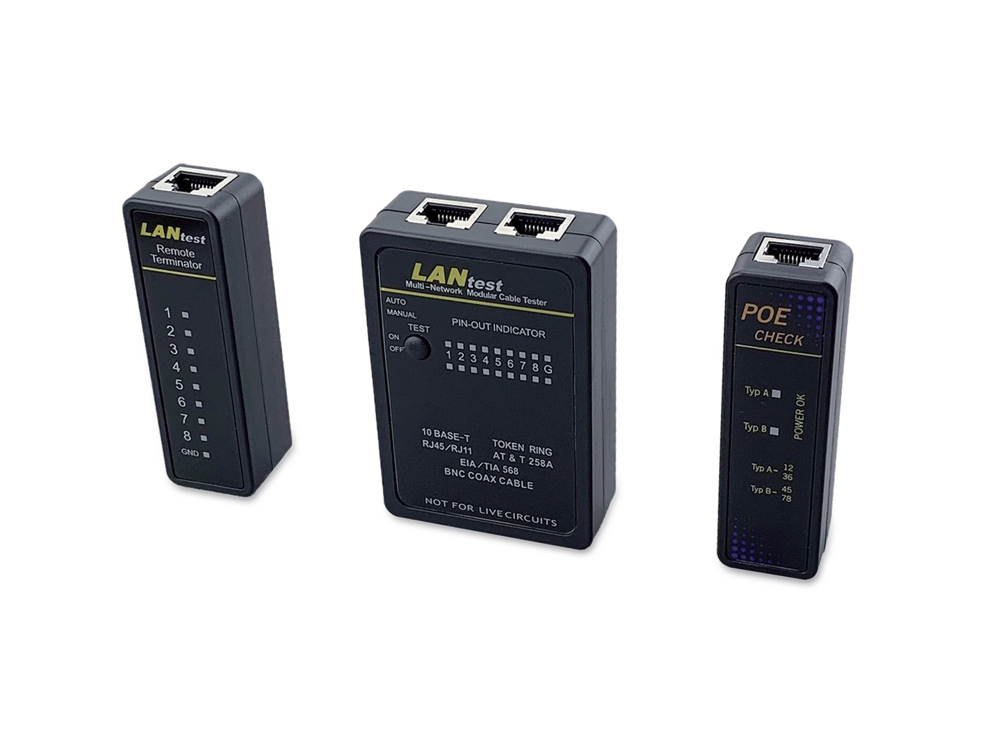 Equip Network Cable Tester  RJ45  BNC