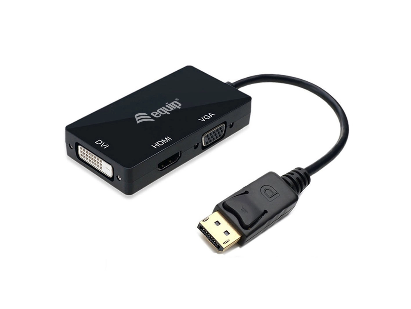 Equip DisplayPort to VGA / HDMI