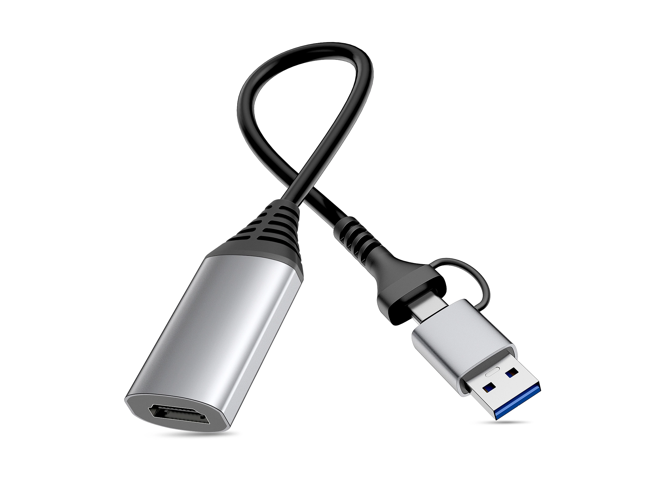 Equip Adapter USB-C/A-HDMI 1920x1080/ 60Hz Alu