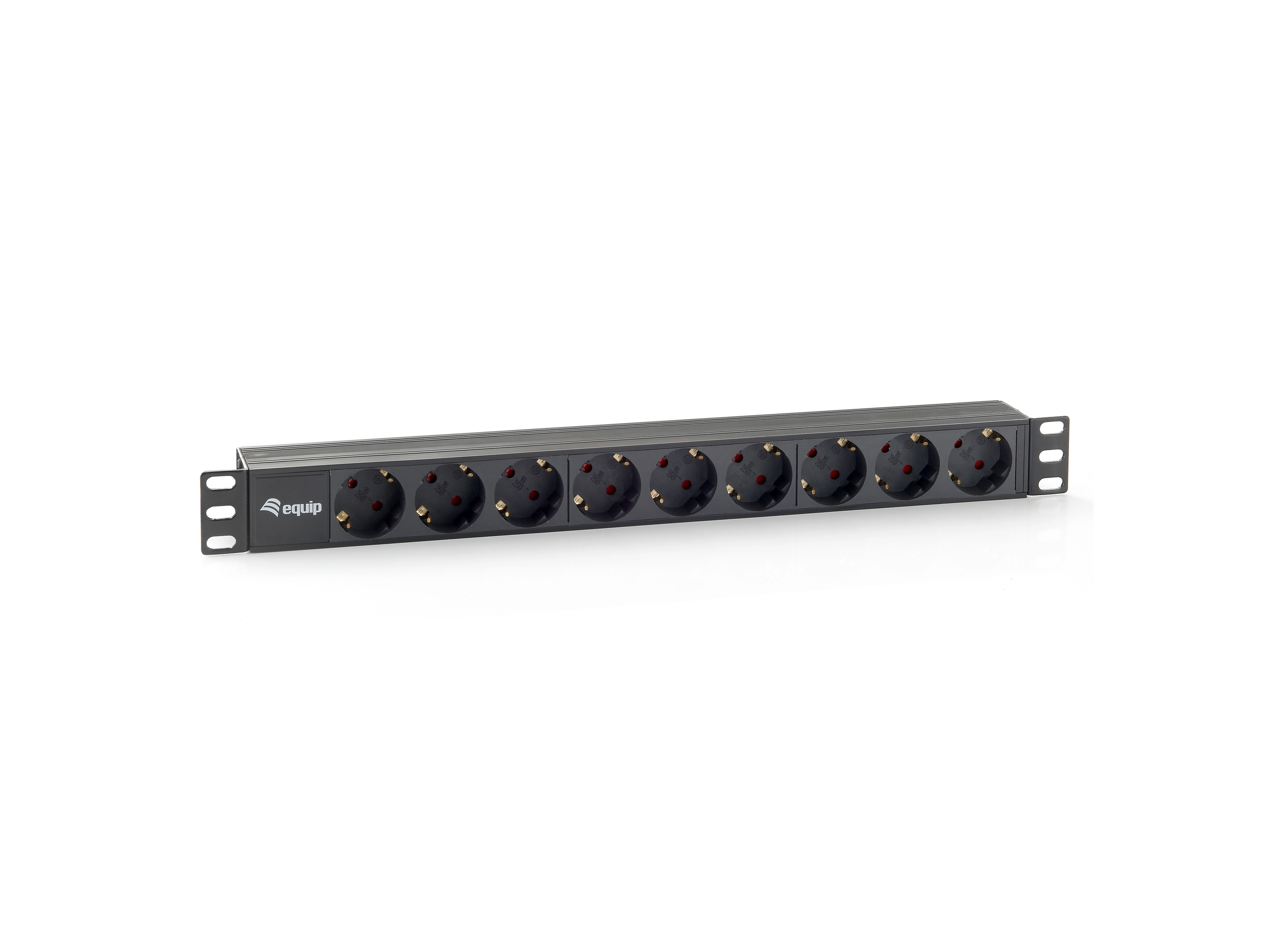 Equip Power strip 19`` (1HE) 9-gang