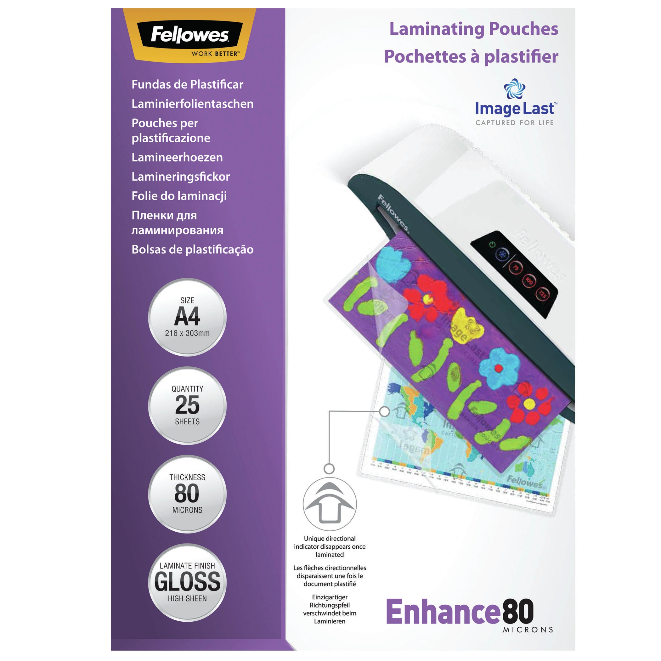 Fellowes ImageLast A4 80 Micron Laminating