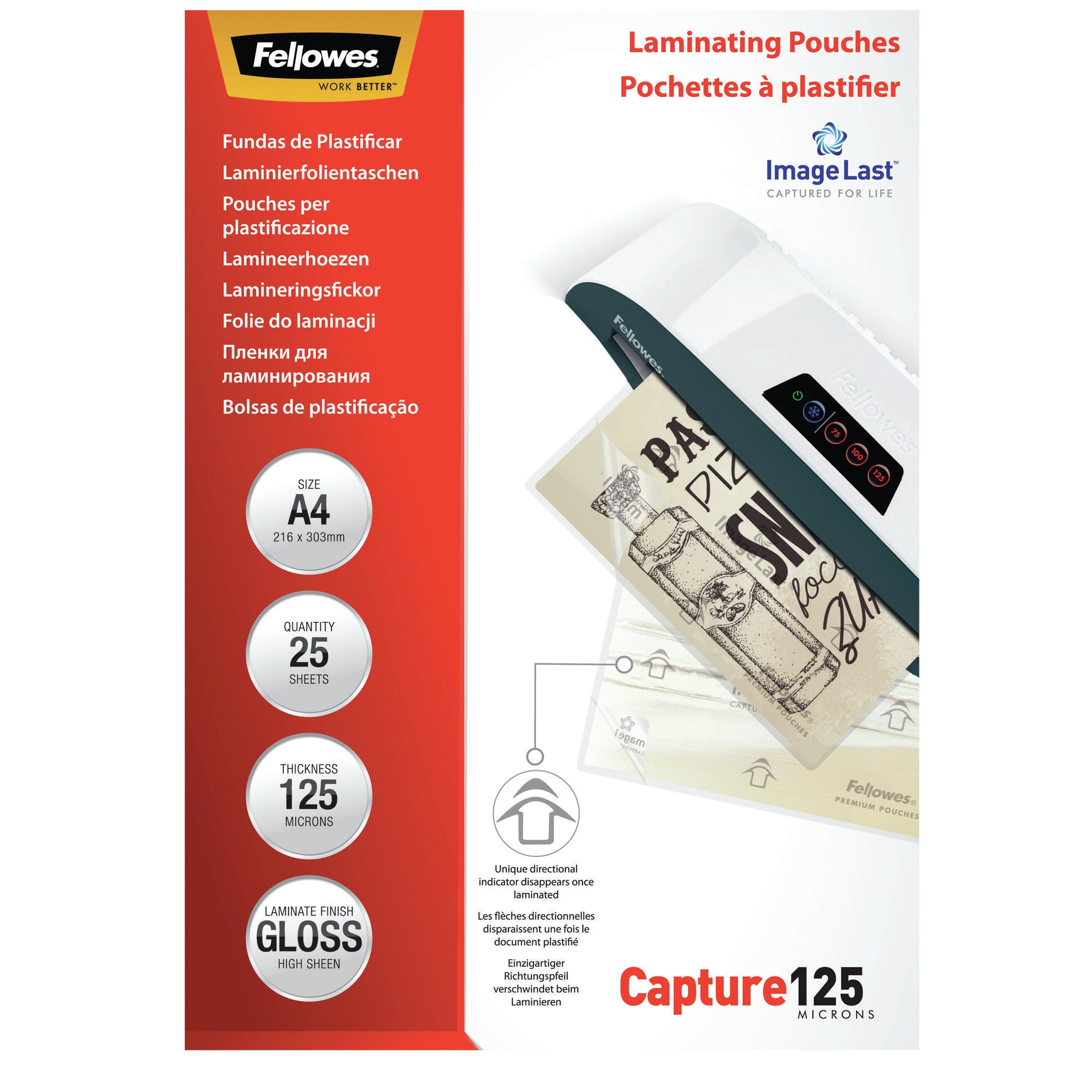 Fellowes ImageLast A4 125 Micron Laminating