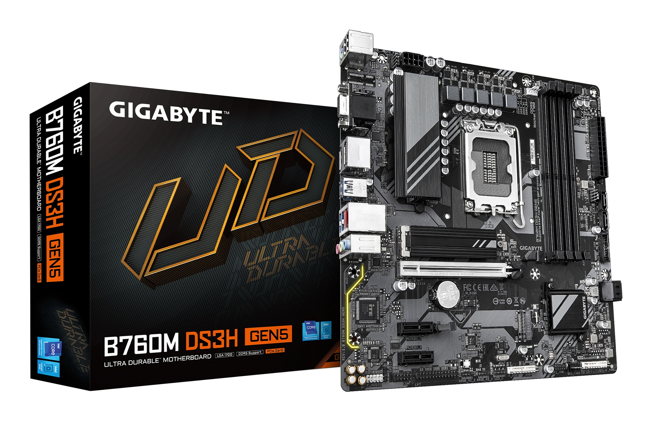 Motherboard GIGABYTE B760M DS3H GEN5 LGA1700