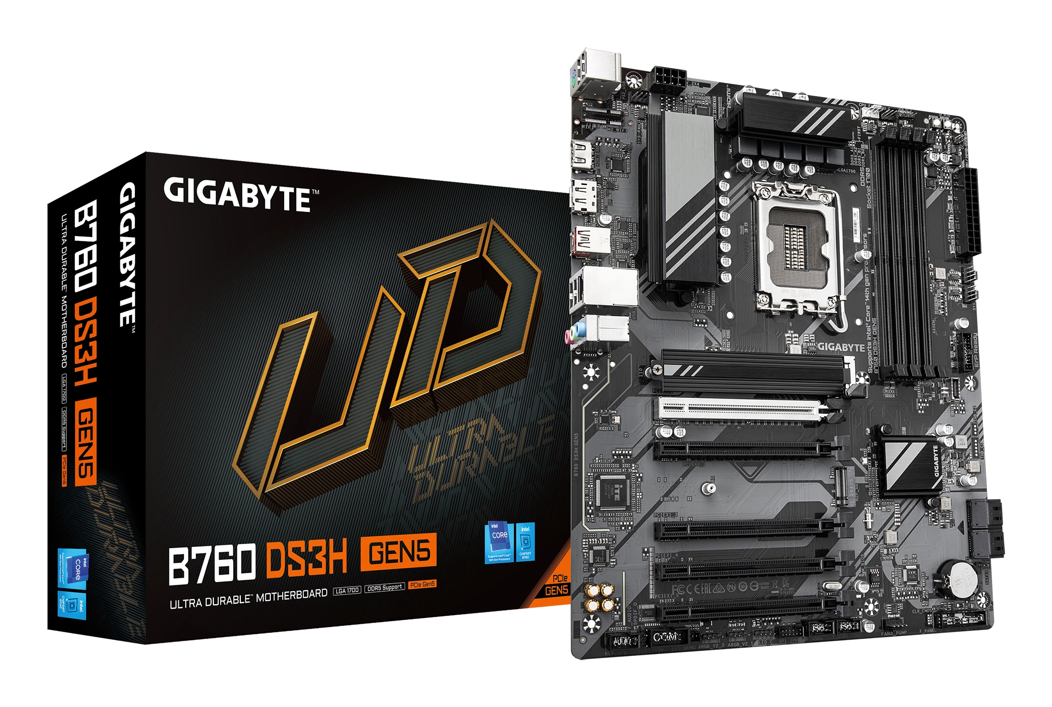 Pagrindinė plokštė GIGABYTE B760 DS3H GEN5