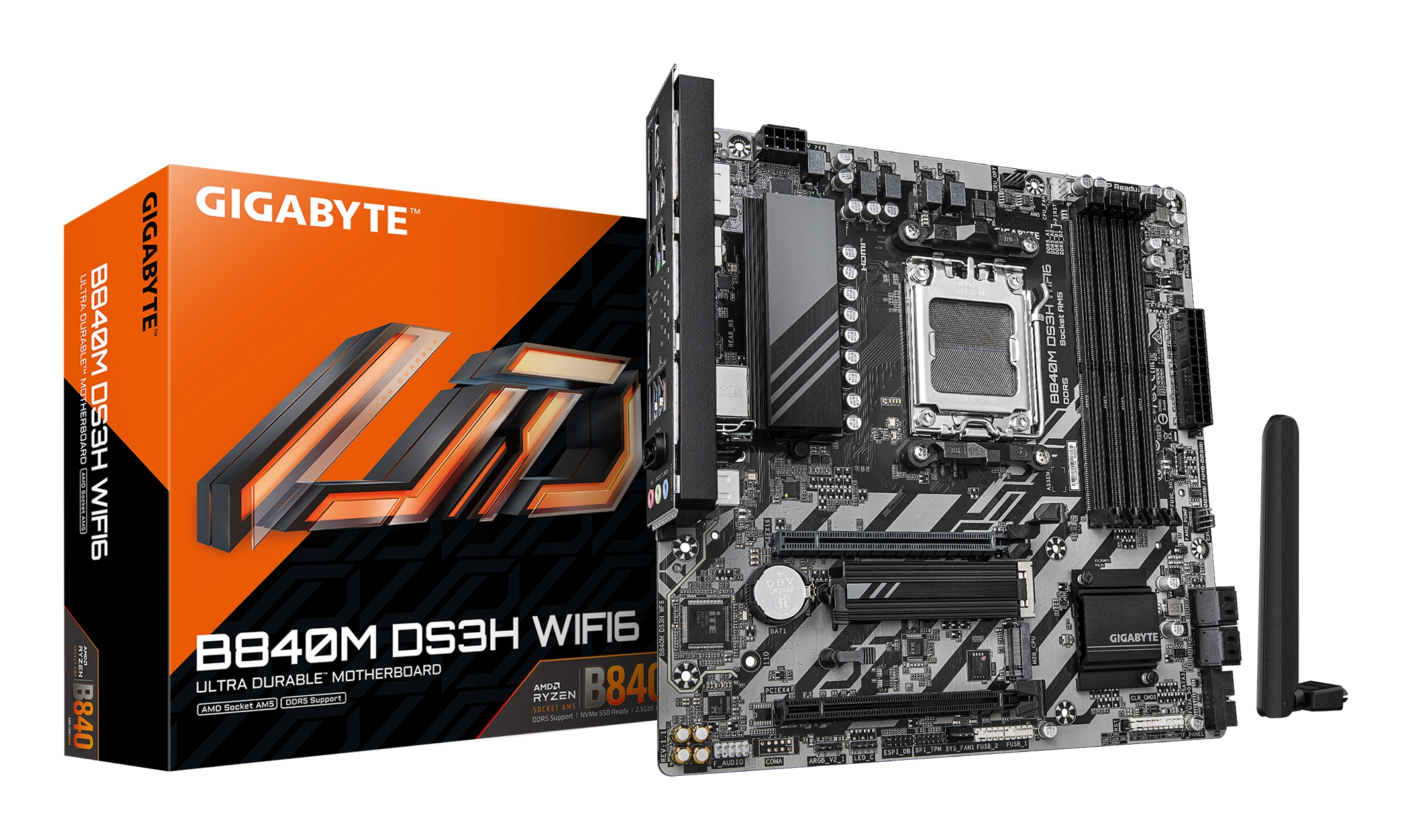 GIGABYTE B840M DS3H WIFI6 motherboard 568219