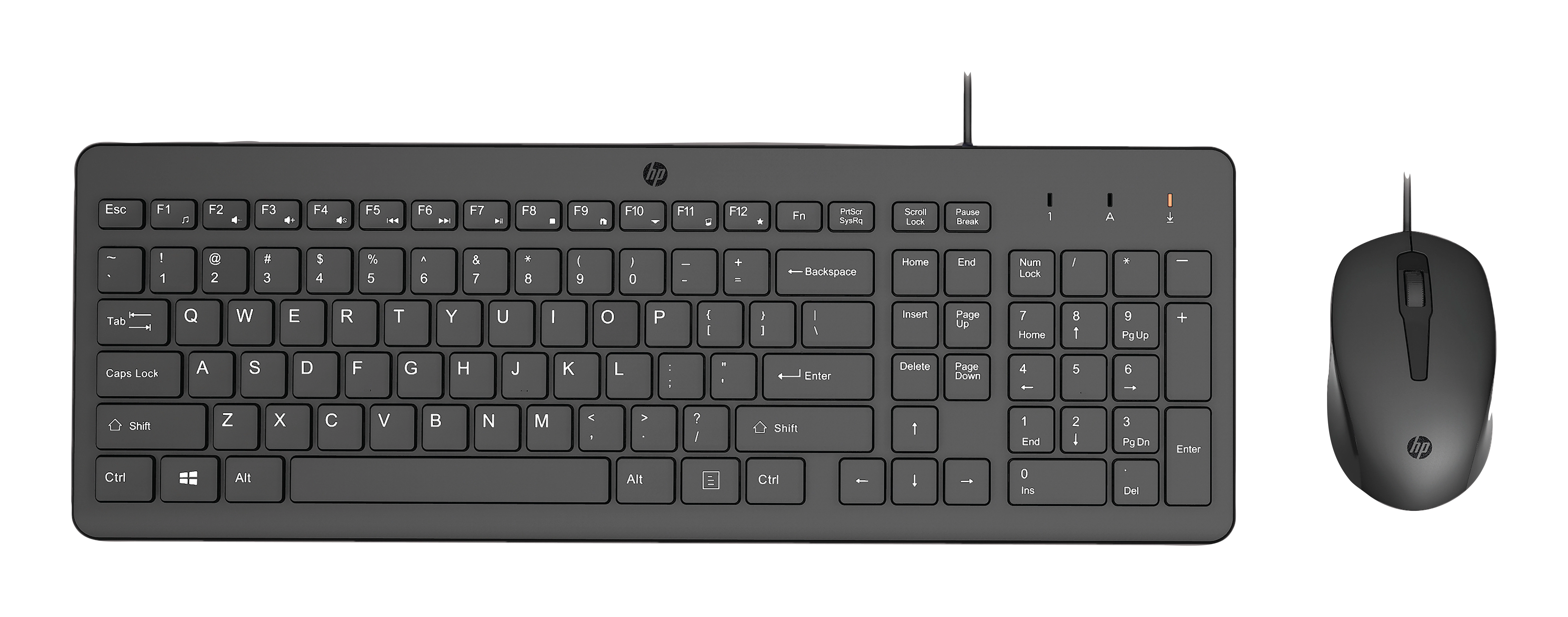 HP Tastatur 150 Wired Mouse and