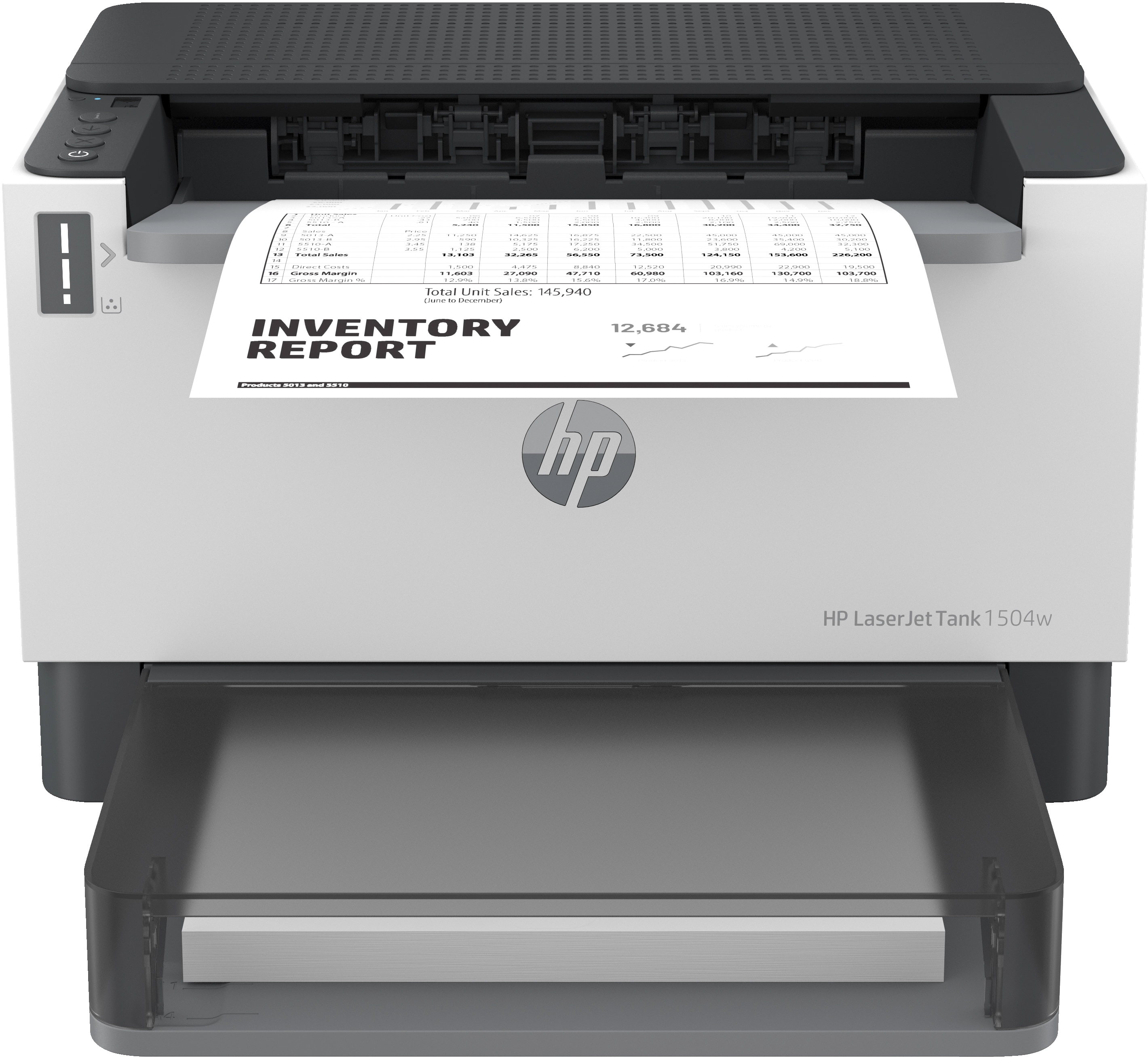HP LaserJet Tank 1504w Laserdrucker s/w