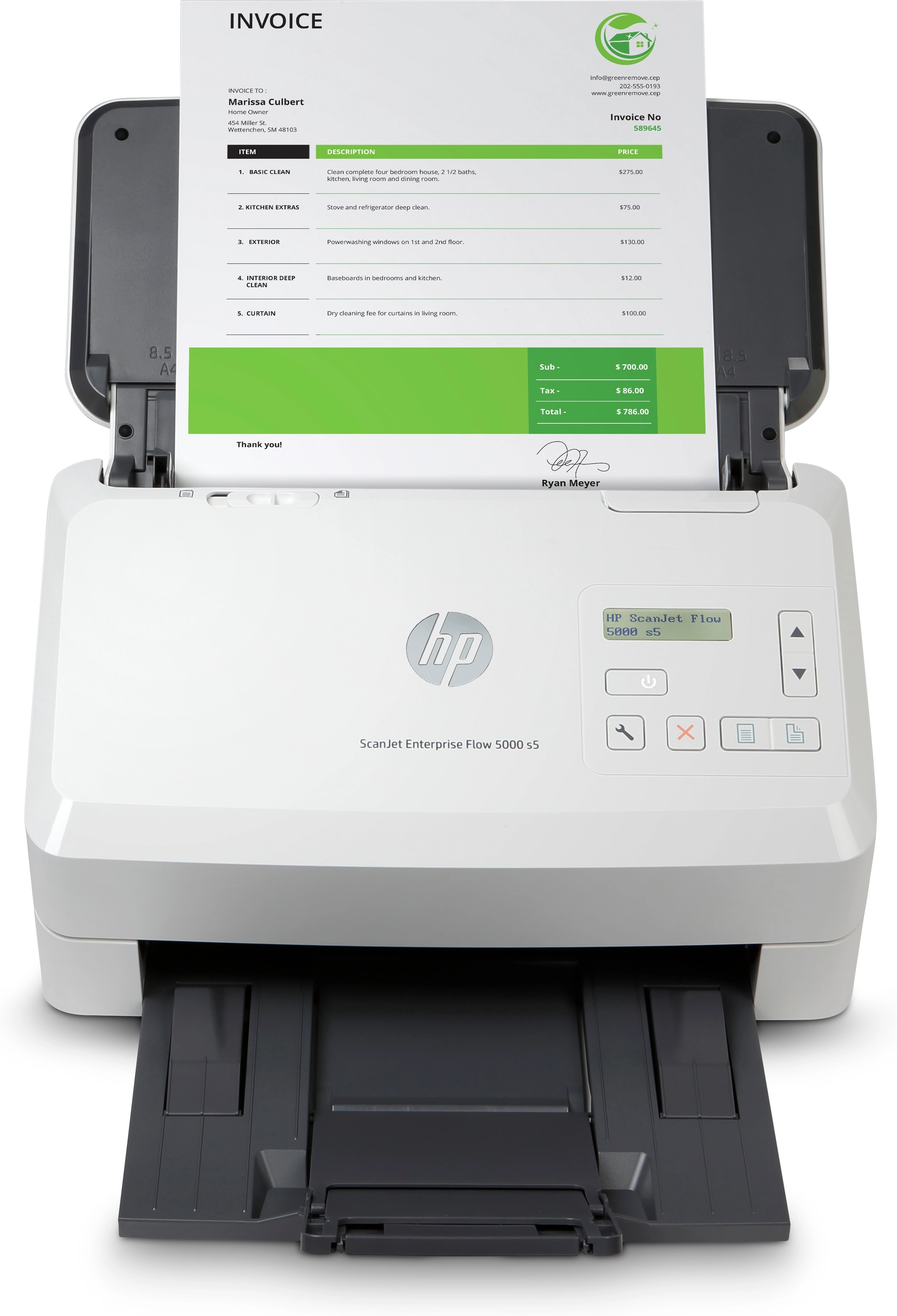 HP Scanjet Enterprise Flow 5000 s5