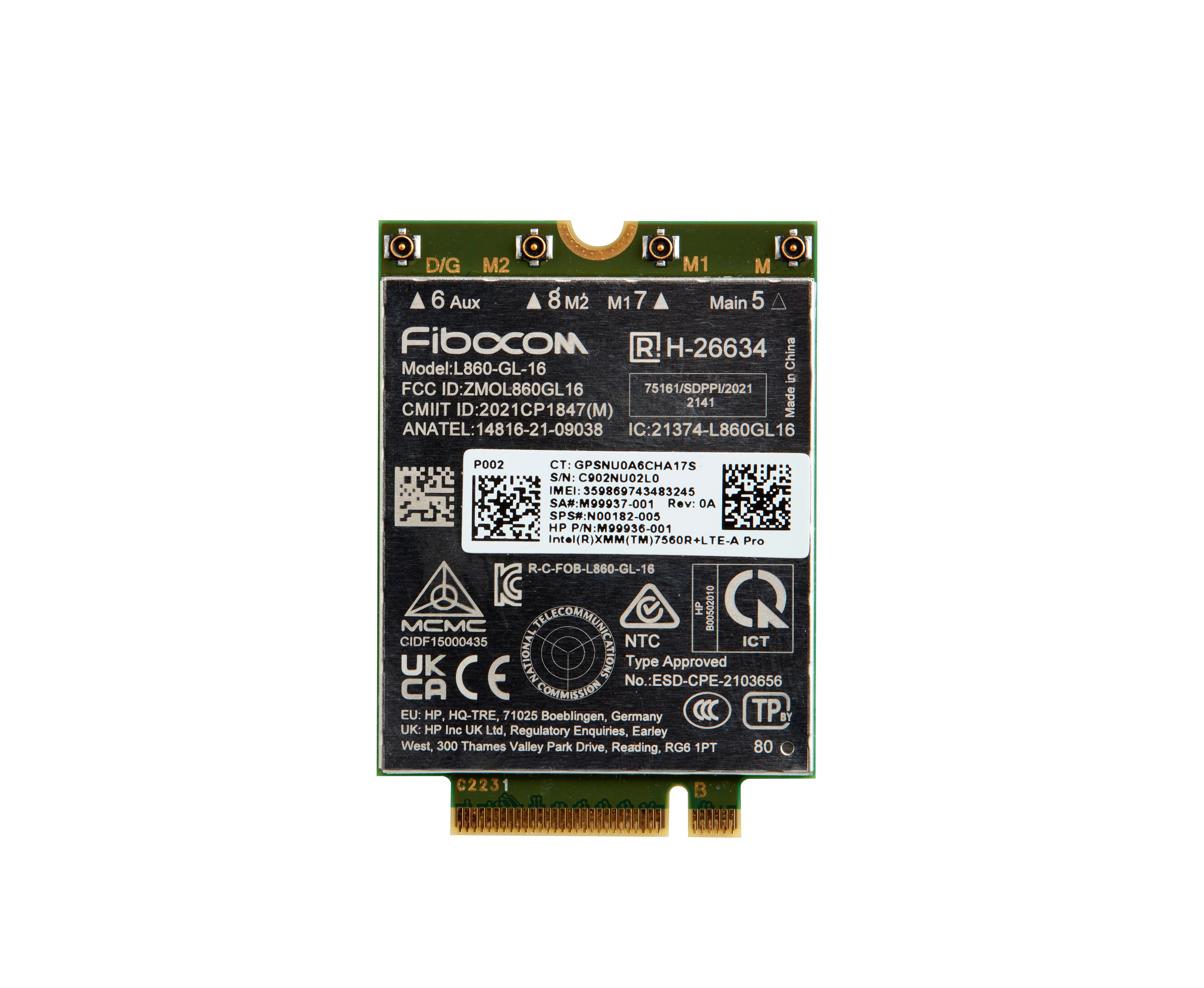 HP XMM 7560 R+ LTE-Advanced Pro