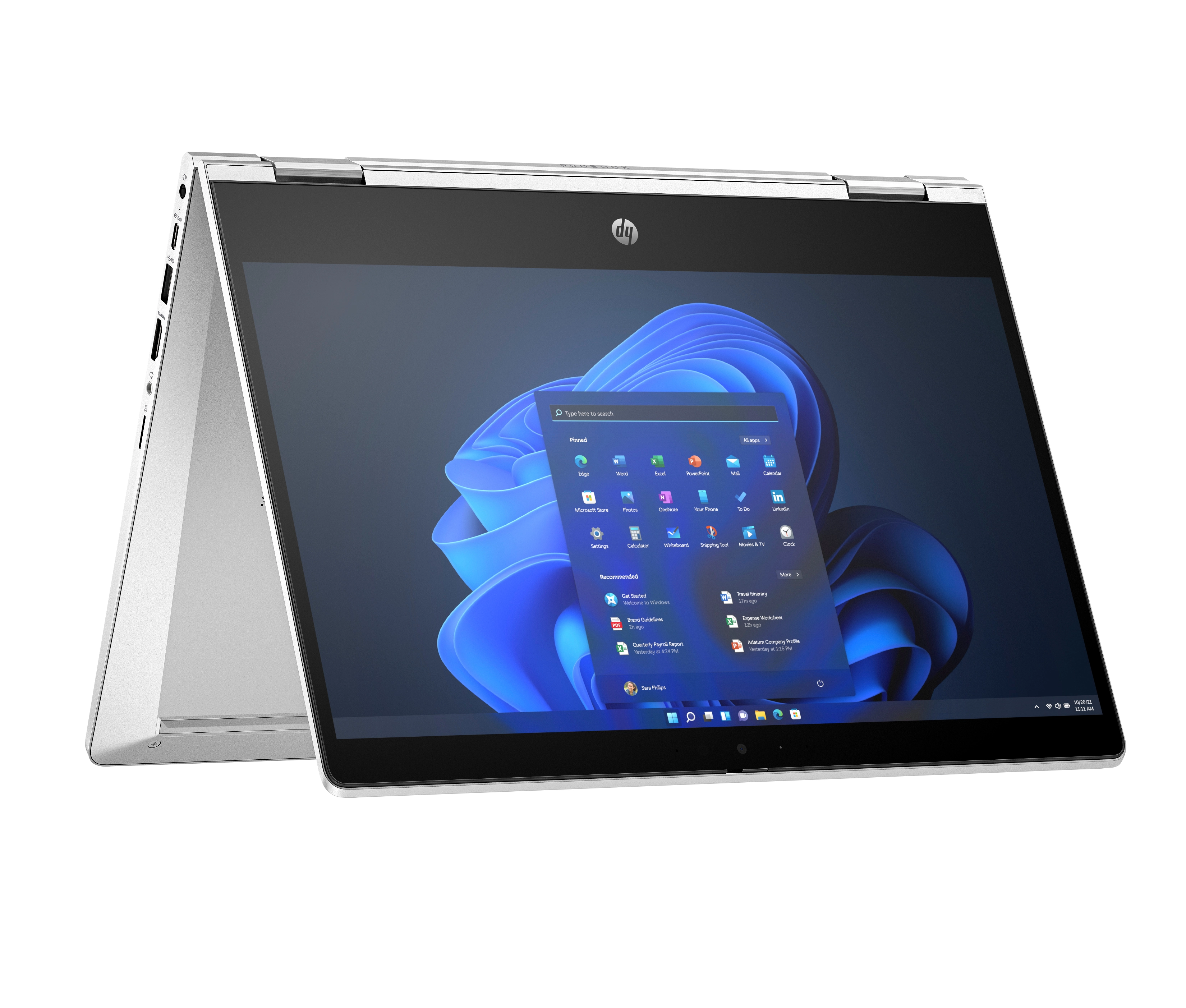 HP Pro x360 435 G10 RYZ7 7730 Touh 2x16GB 1TB/PCIe NVMe/SSD UMA Wi-Fi 6E BT FPR W11P 3J Gar (DE)
