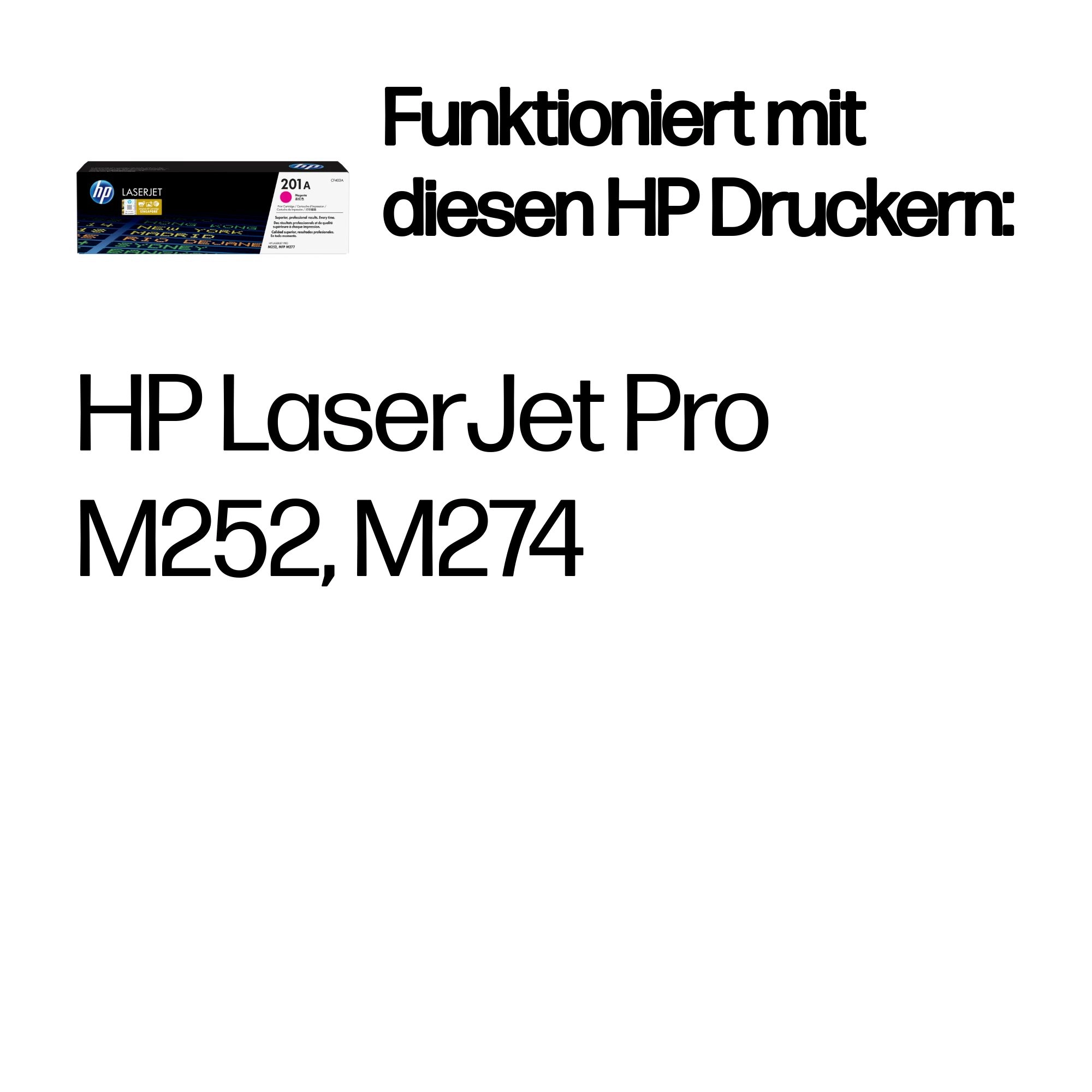 HP 201A Magenta LaserJet Tonerpatrone 2366932