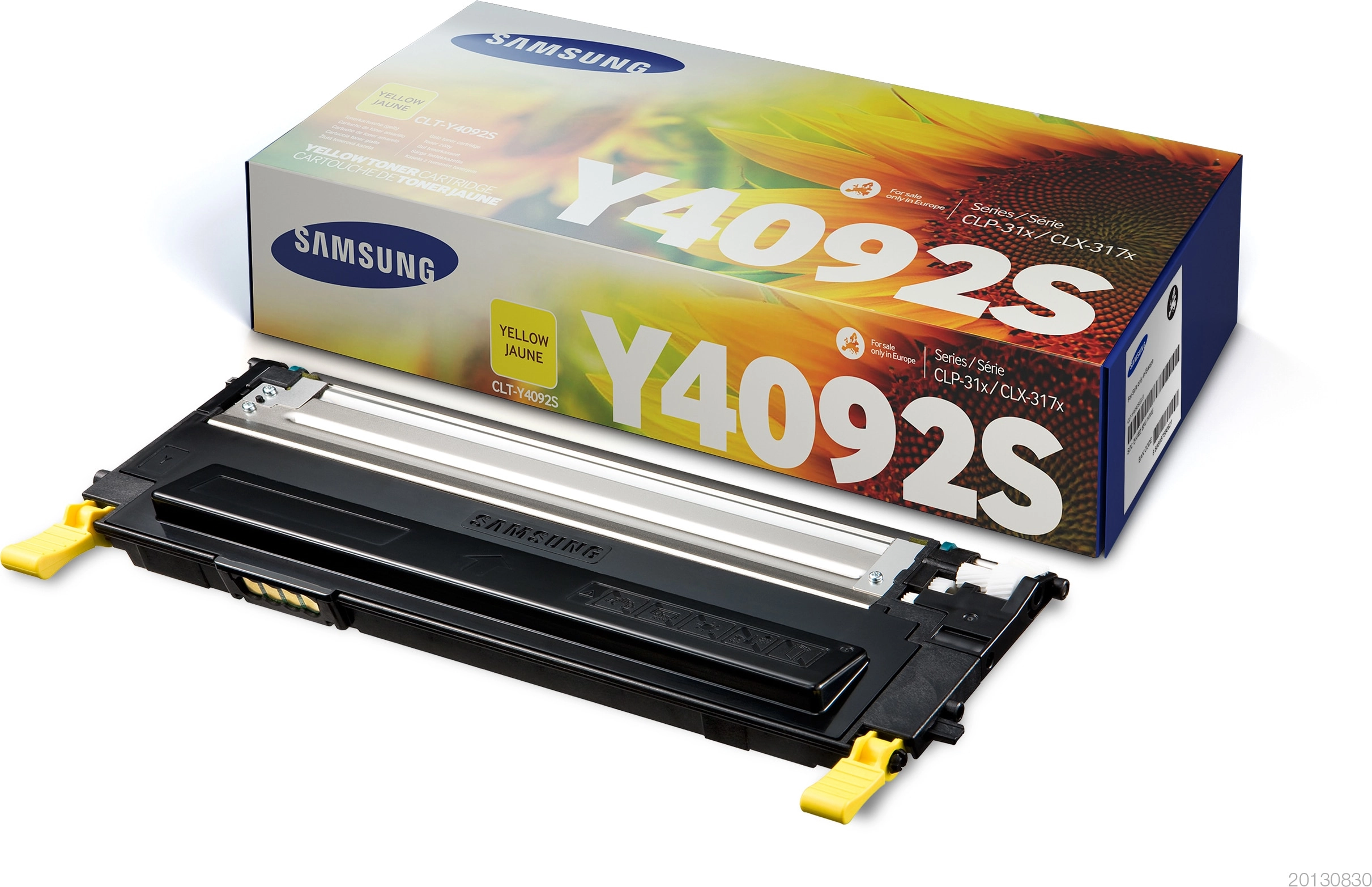 Samsung CLT-Y4092S Yellow Toner Cartridge SU482A