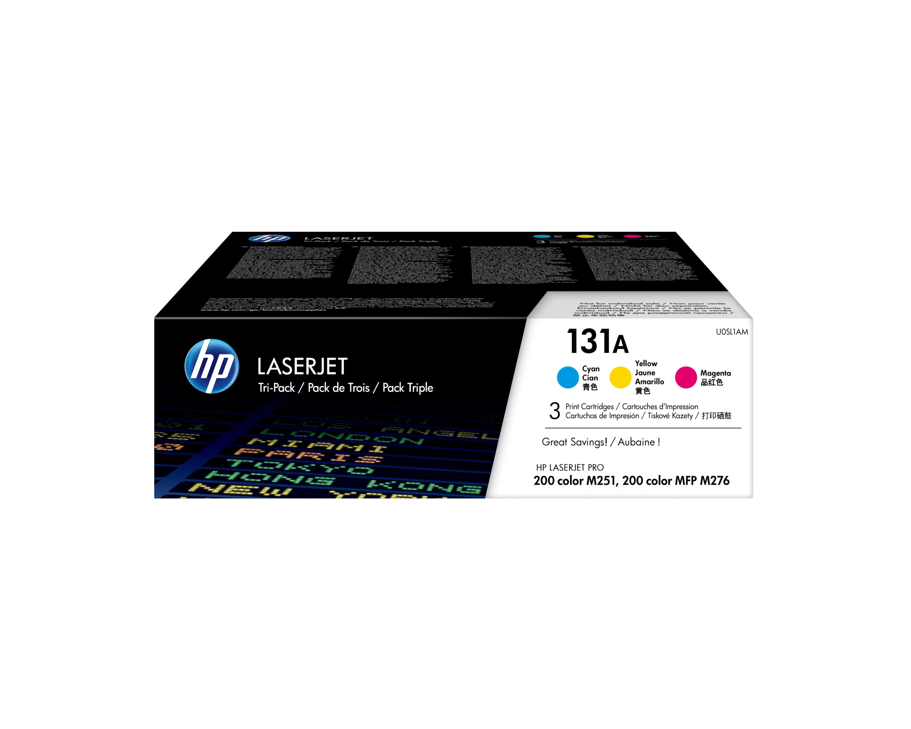 HP Toner 131A CYM Tri pack