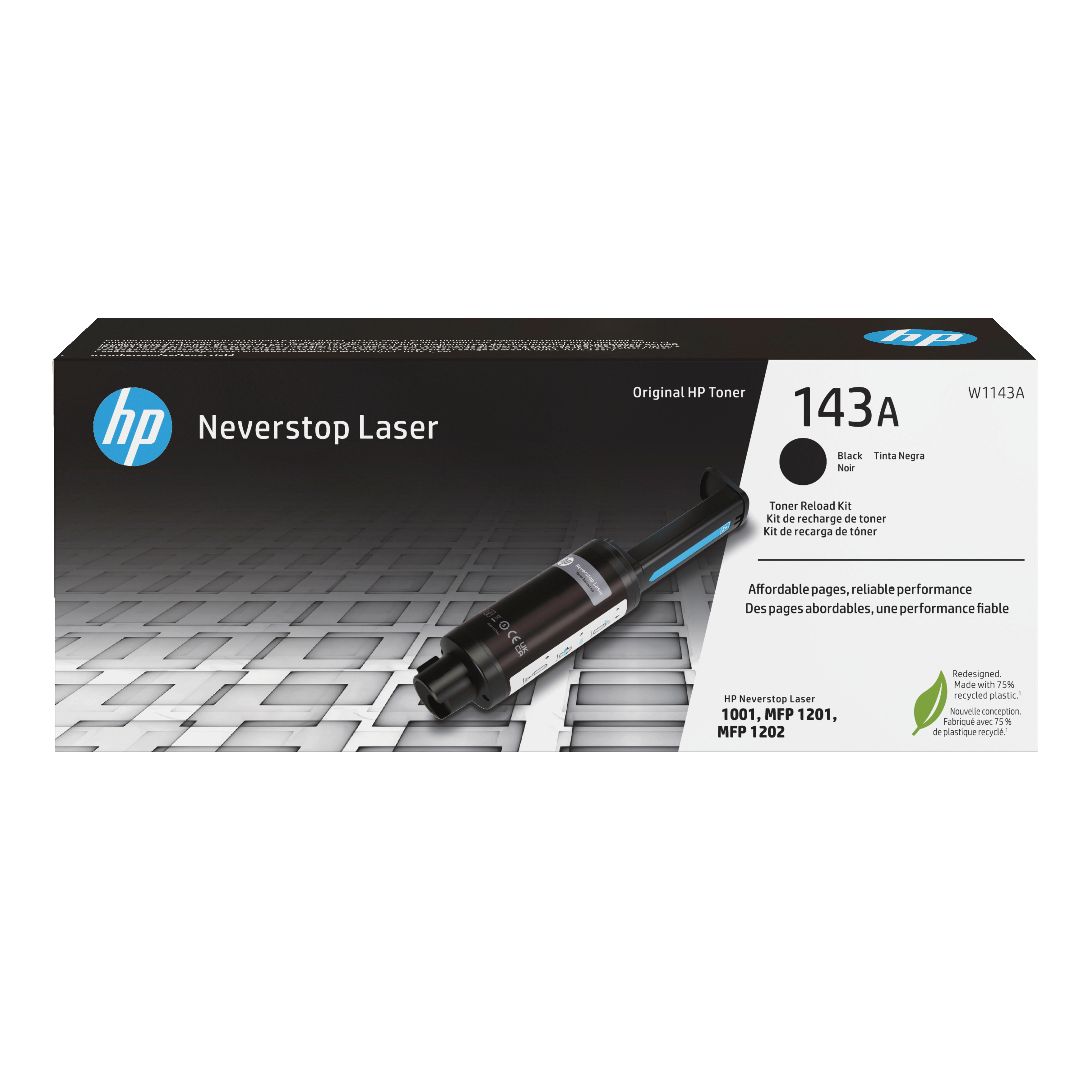 HP 143A Schwarz LaserJet Tonerpatrone 3823013