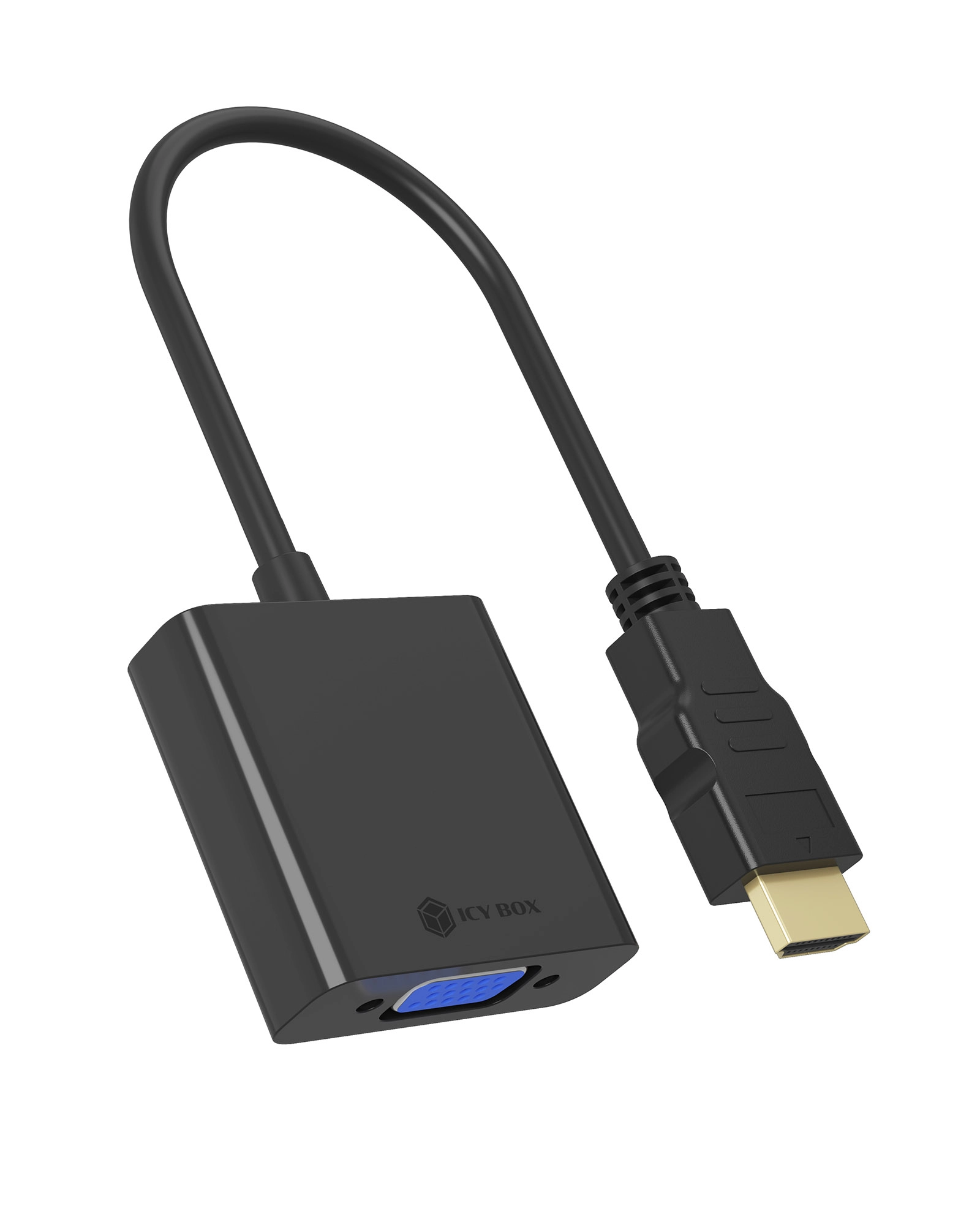 IcyBox HDMI A-Type to VGA adapter