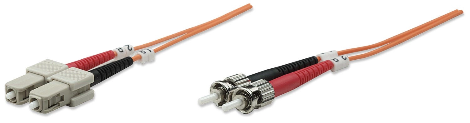 INTELLINET LWL Anschlusskabel ST/SC 1m Multimode