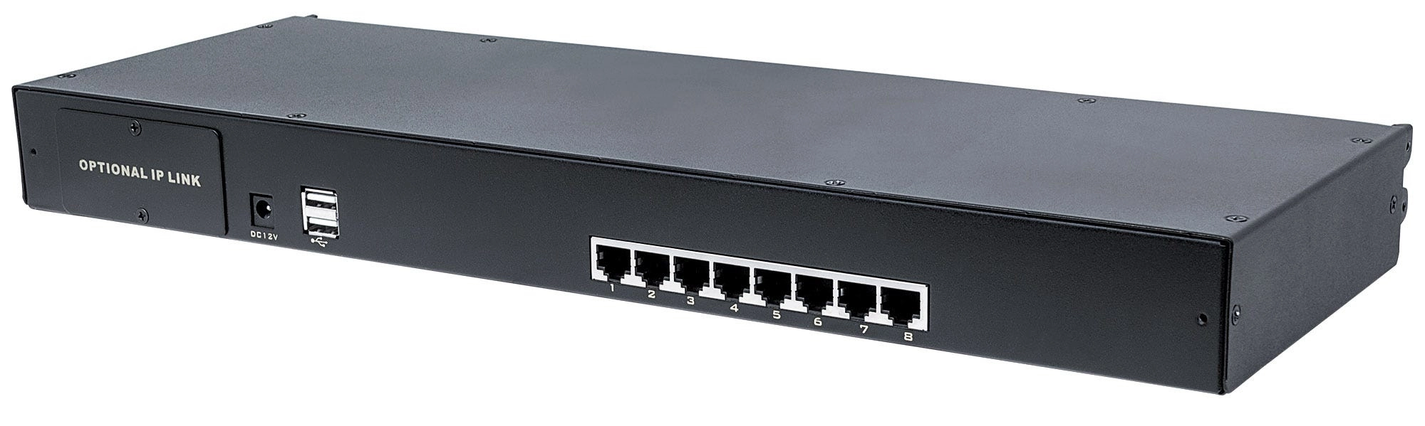 INTELLINET KVM Switch Modularer 8-Port Cat5-/VGA