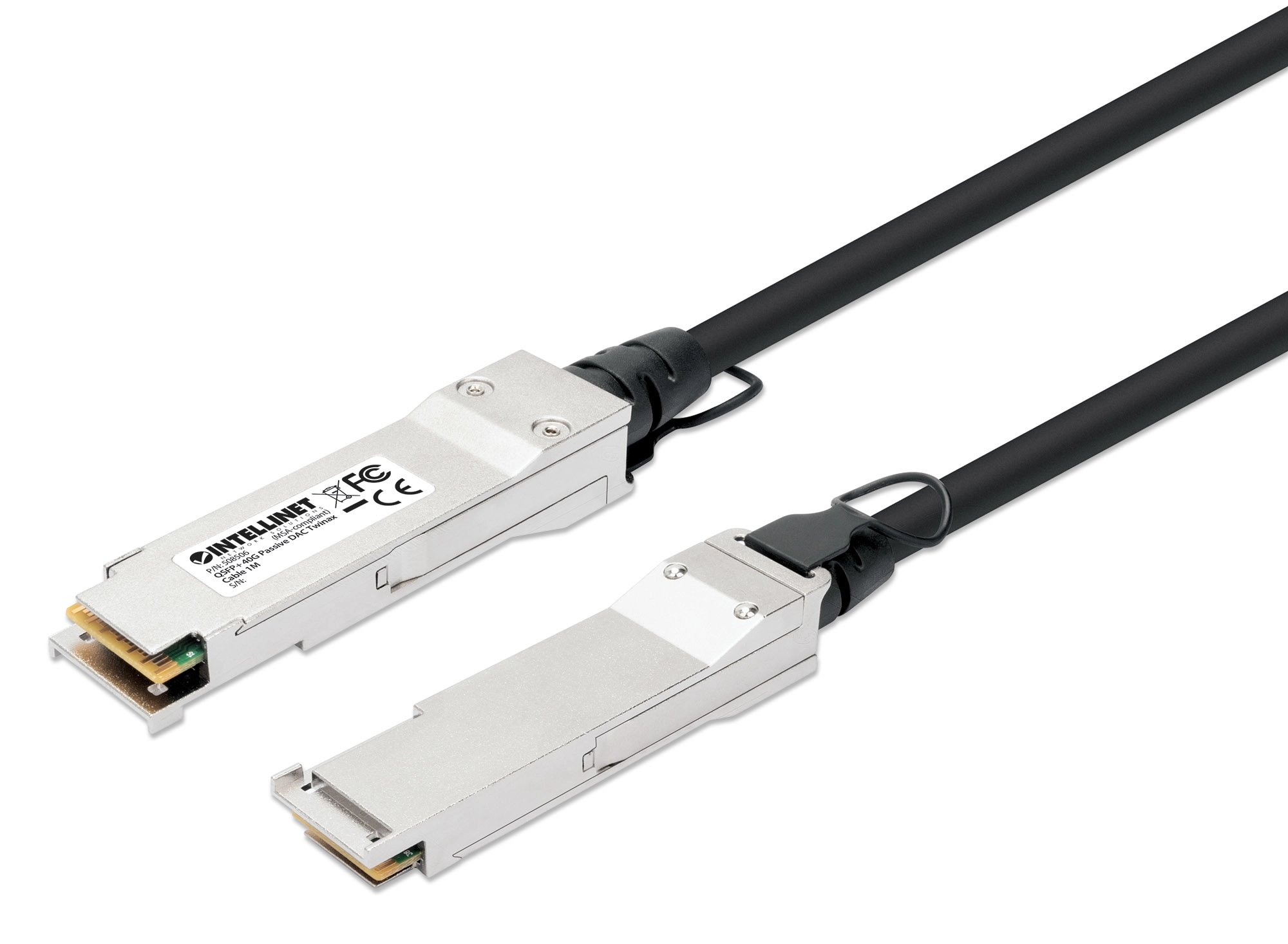 INTELLINET QSFP+ 40G Passives DAC Twinax-Kabel