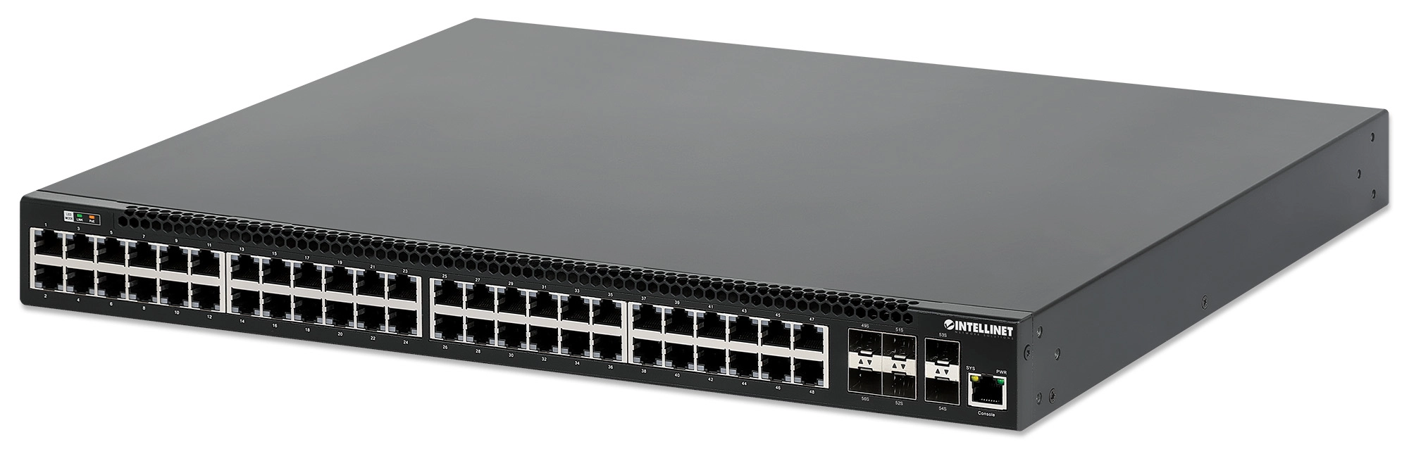 Intellinet 54-Port L3 Fully Managed PoE+