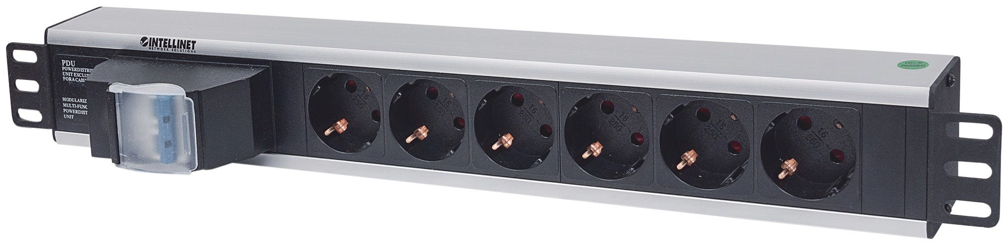 INTELLINET power strip 6-fold 1.6m