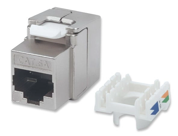 INTELLINET Cat6a modular socket FTP Keystone