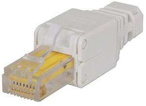 Modular plug RJ45 Cat6 UTP Tool-free