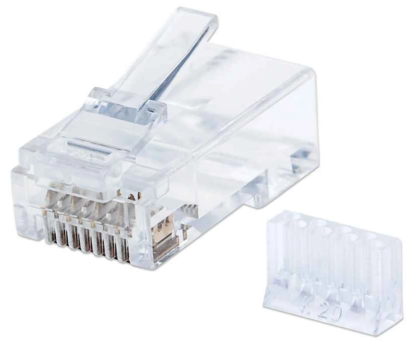 Intellinet RJ45 Modular Plugs Cat6 UTP