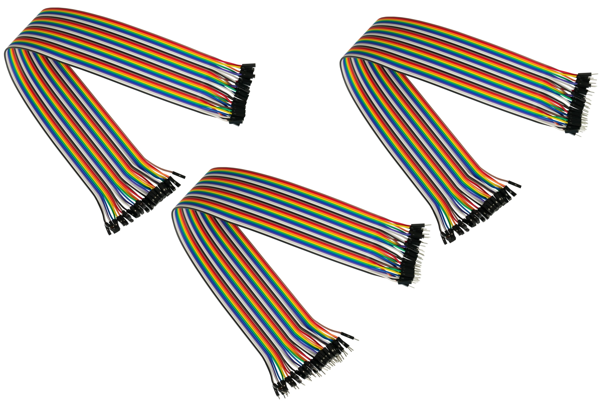 Kabelmeister Jumper Wire 40-Pin  3er BU-BU/ST-BU/ST