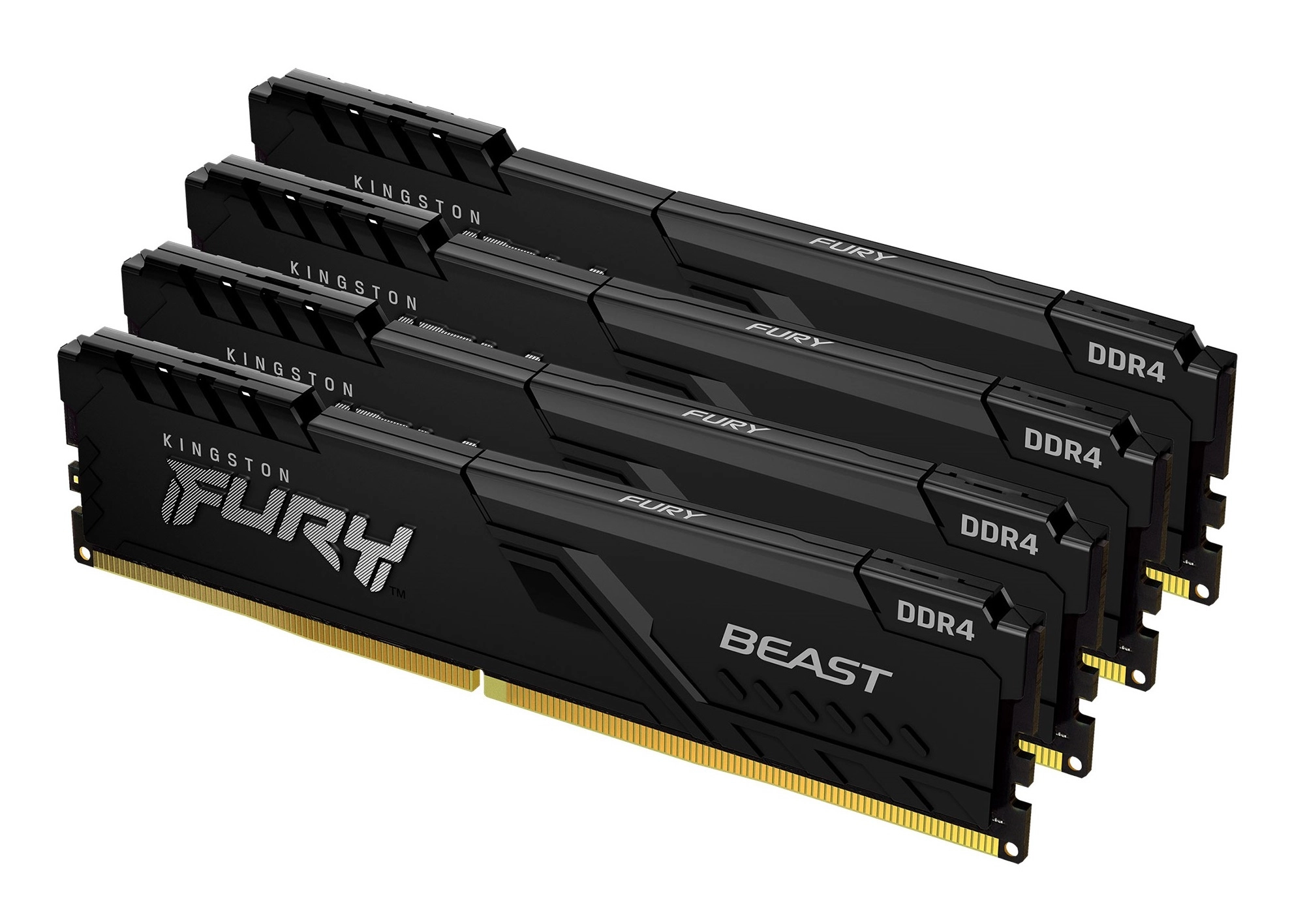 Fury Beast Black 4x16GB DDR4 3600MHZ DIMM KF436C18BBK4/64