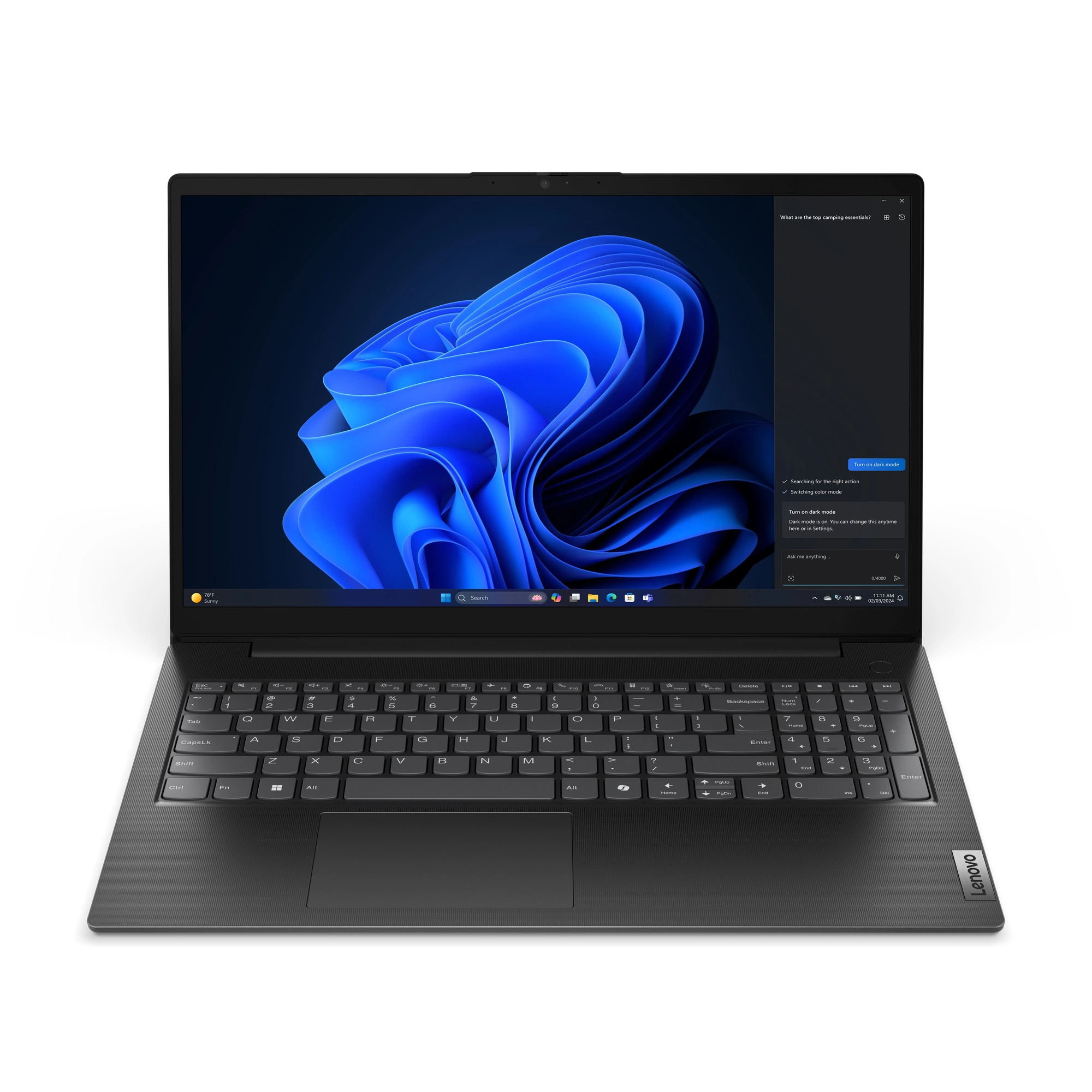 Lenovo V15 G5 (83GW009FGE) (black  Intel