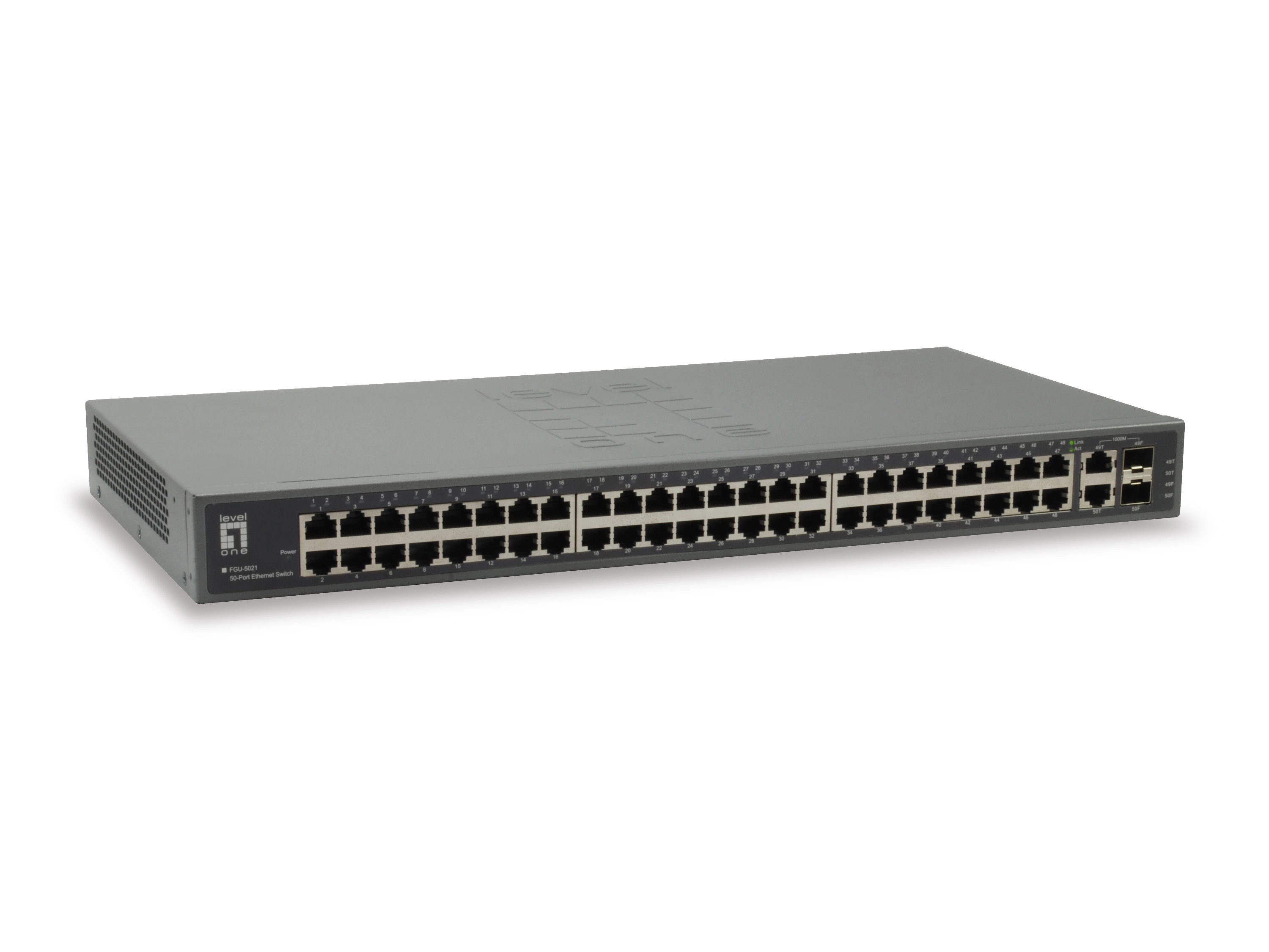 LevelOne 50-Port Fast Ethernet Switch  2
