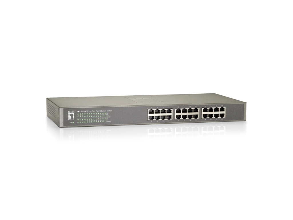 LevelOne 24-Port Fast Ethernet Switch 199632