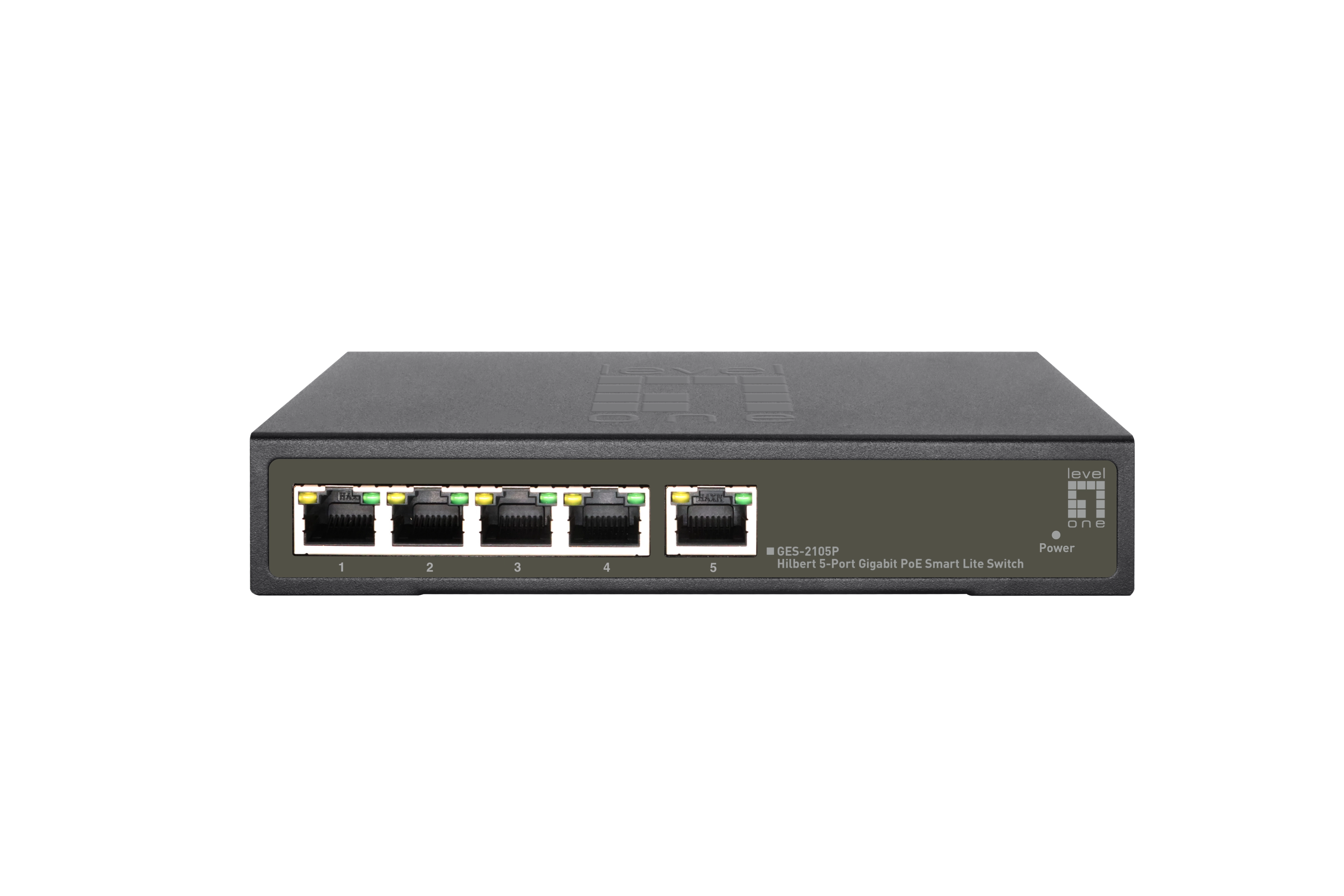 LevelOne Hilbert 5-Port Gigabit PoE Smart