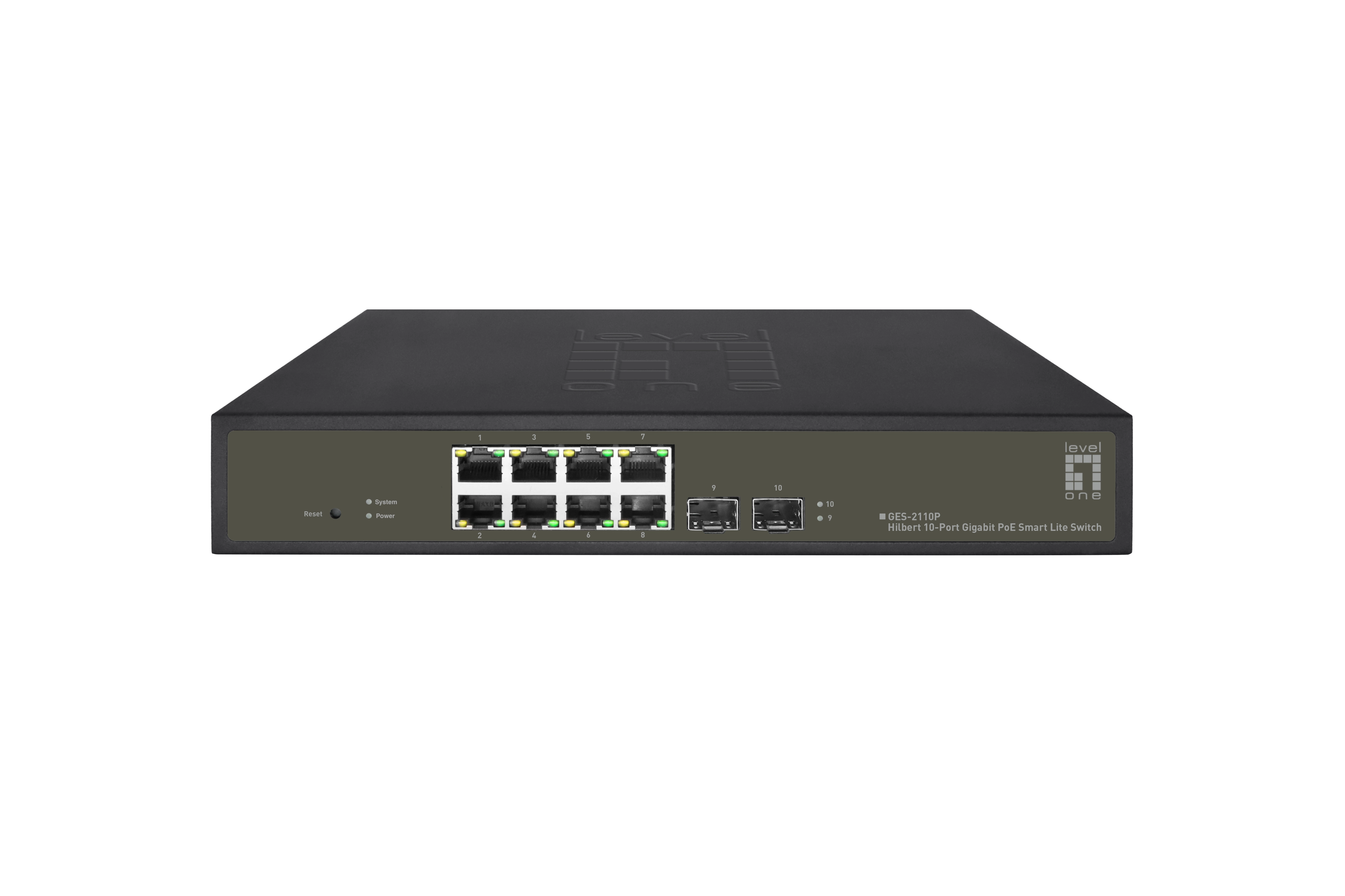 LevelOne Hilbert 10-Port Gigabit PoE Smart