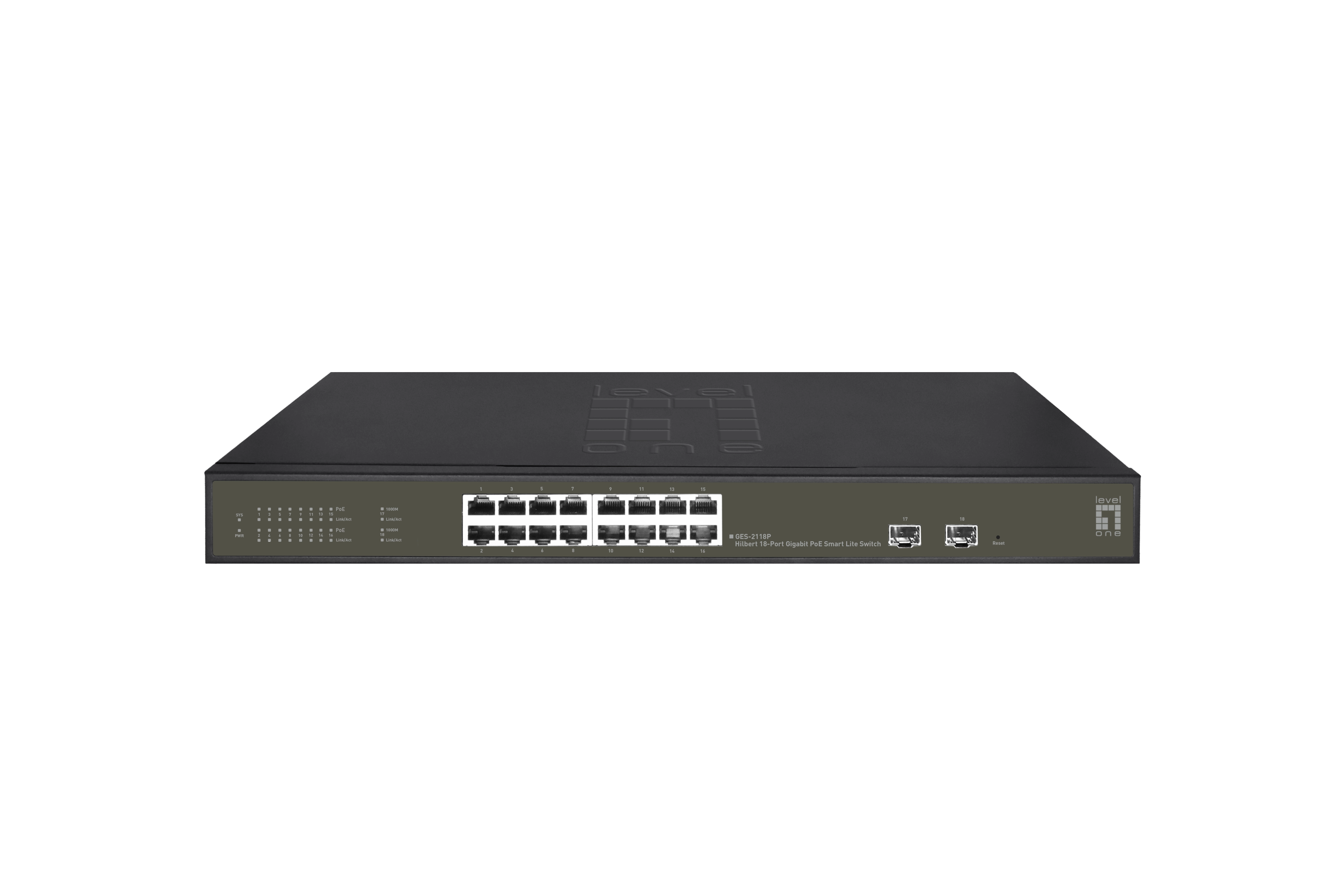 LevelOne Hilbert 18-Port Gigabit PoE Smart