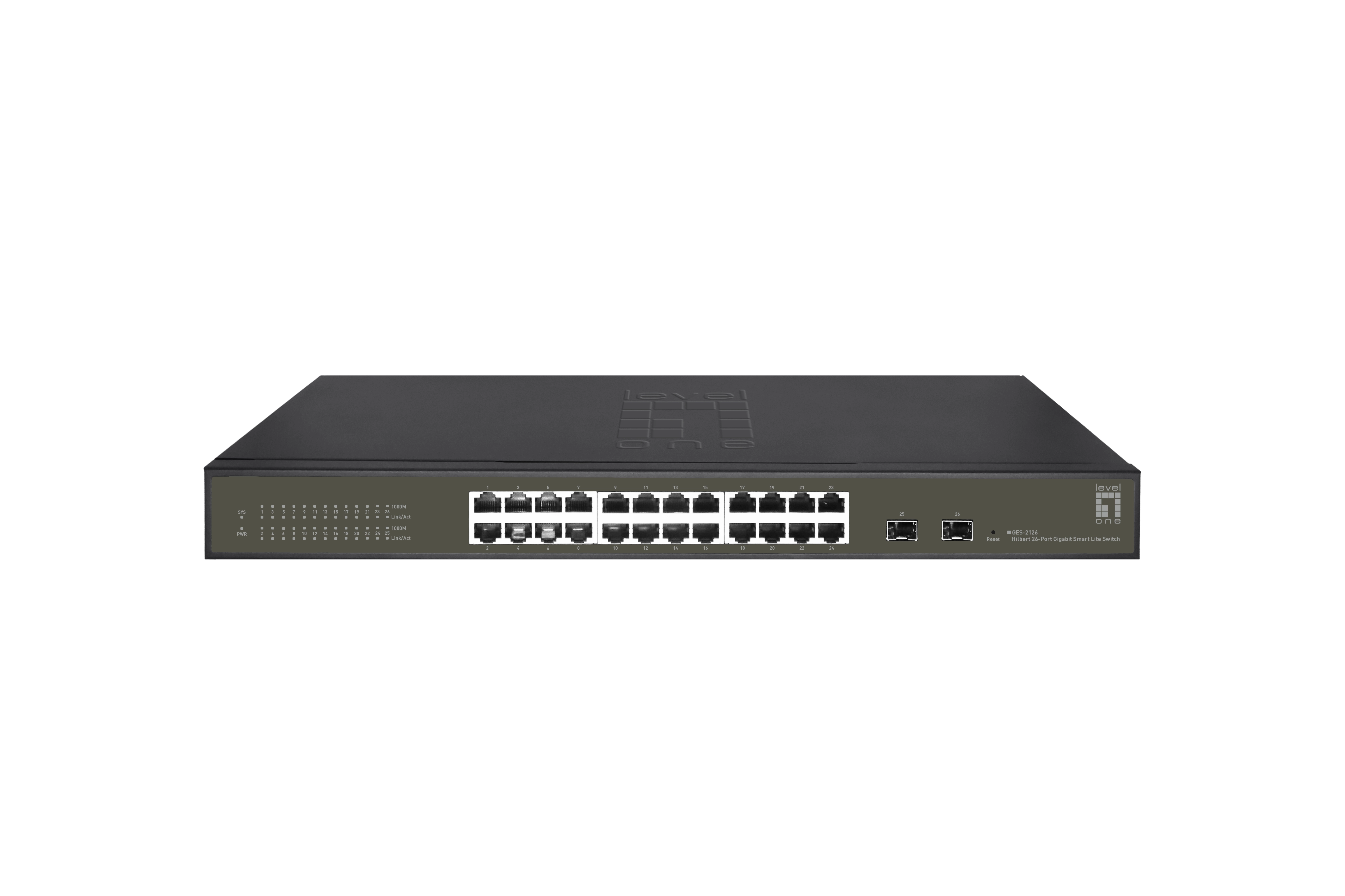 LevelOne Hilbert 26-Port Gigabit Smart Lite