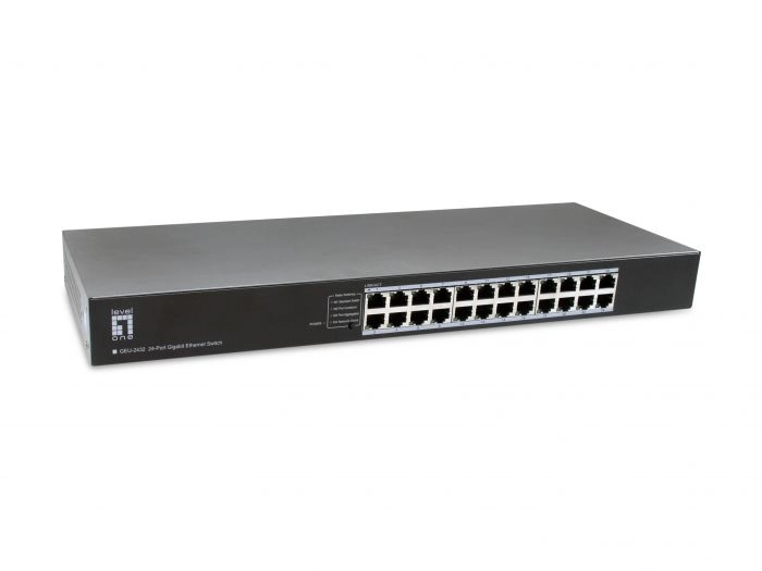 LevelOne GEU-2432 24-Port Gigabit Ethernet Switch