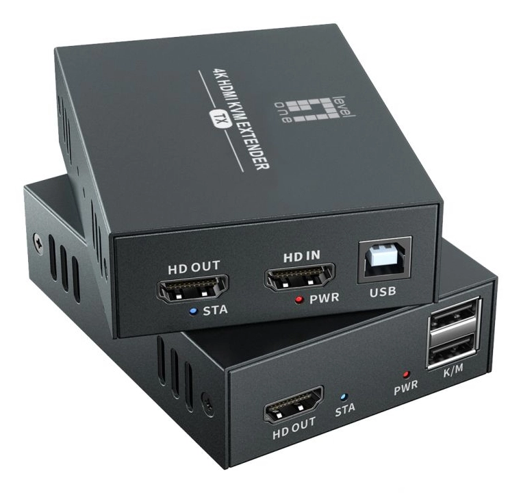 LevelOne HDMI Extension Kit Cat5/6 4K/60Hz