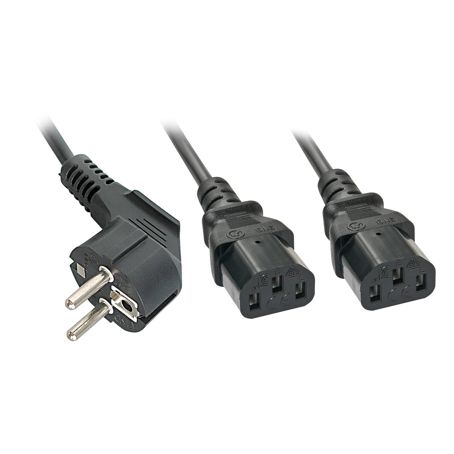 LINDY IEC-Y power cable Schuko to