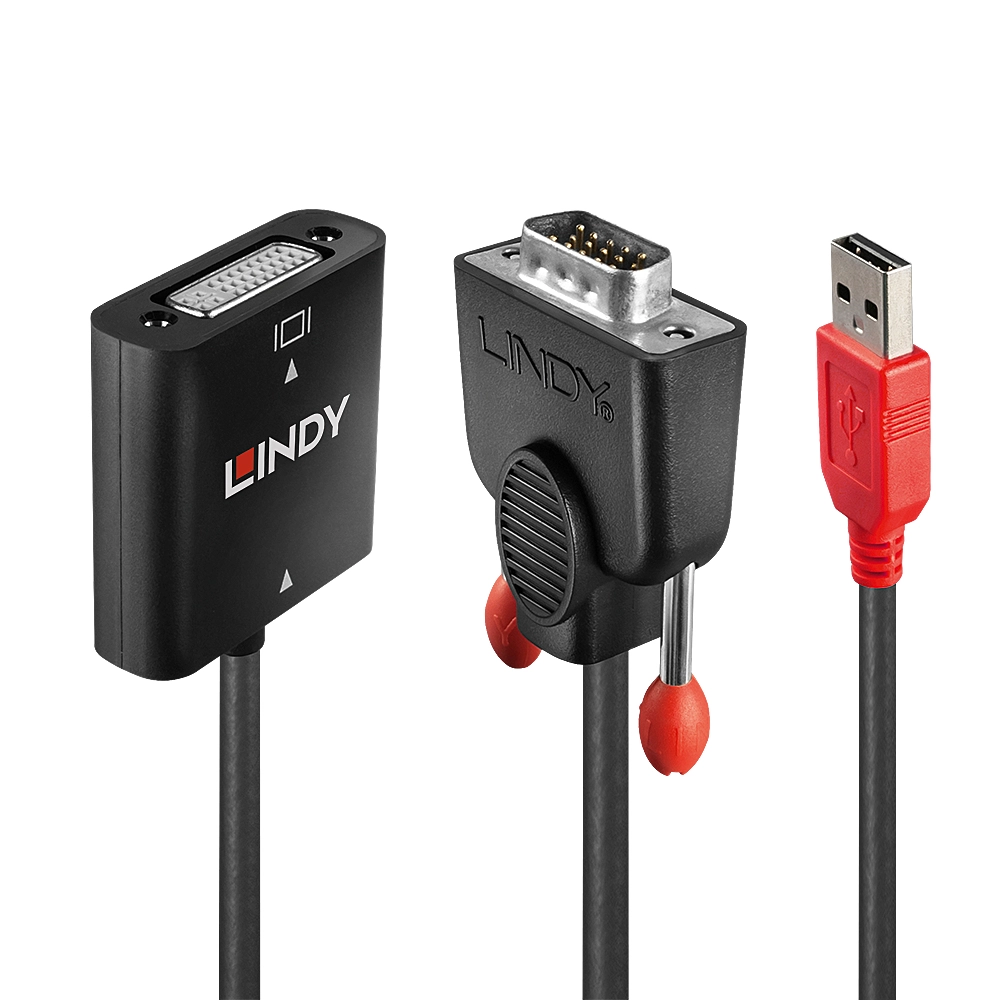 LINDY converter VGA to DVI-D 1920x1200