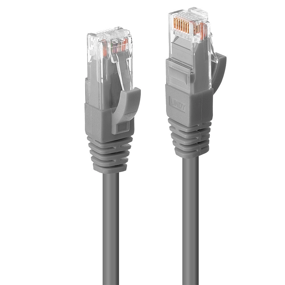 LINDY Patchkabel Cat6 UTP Premium grau